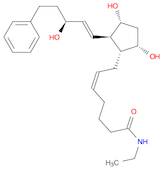 5-Heptenamide, 7-[(1R,2R,3R,5S)-3,5-dihydroxy-2-[(1E,3S)-3-hydroxy-5-phenyl-1-penten-1-yl]cyclopentyl]-N-ethyl-, (5Z)-