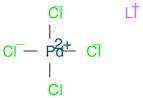 Palladate(2-), tetrachloro-, dilithium, (SP-4-1)- (9CI)