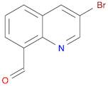 8-Quinolinecarboxaldehyde, 3-bromo-