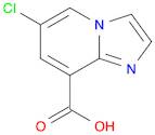 Imidazo[1,2-a]pyridine-8-carboxylic acid, 6-chloro-