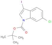 1H-Indole-1-carboxylic acid, 6-chloro-3-iodo-, 1,1-dimethylethyl ester