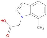 1H-Indole-1-acetic acid, 7-methyl-