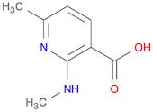 3-Pyridinecarboxylic acid, 6-methyl-2-(methylamino)-