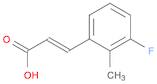 2-Propenoic acid, 3-(3-fluoro-2-methylphenyl)-, (2E)-