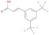 2-Propenoic acid, 3-[3,5-bis(trifluoromethyl)phenyl]-, (2E)-