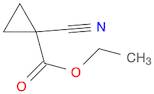 Cyclopropanecarboxylic acid, 1-cyano-, ethyl ester