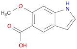 1H-Indole-5-carboxylic acid, 6-methoxy-