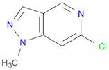 1H-Pyrazolo[4,3-c]pyridine, 6-chloro-1-methyl-