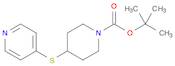 1-Piperidinecarboxylic acid, 4-(4-pyridinylthio)-, 1,1-dimethylethyl ester