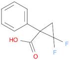 Cyclopropanecarboxylic acid, 2,2-difluoro-1-phenyl-