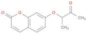 2H-1-Benzopyran-2-one, 7-(1-methyl-2-oxopropoxy)-