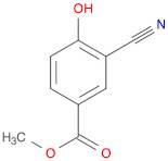 Benzoic acid, 3-cyano-4-hydroxy-, methyl ester
