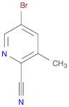 2-Pyridinecarbonitrile, 5-bromo-3-methyl-
