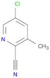 2-Pyridinecarbonitrile, 5-chloro-3-methyl-