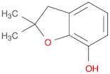 7-Benzofuranol, 2,3-dihydro-2,2-dimethyl-