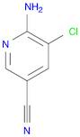 3-Pyridinecarbonitrile, 6-amino-5-chloro-