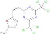 1,3,5-Triazine, 2-[2-(5-methyl-2-furanyl)ethenyl]-4,6-bis(trichloromethyl)-