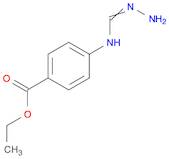 Benzoic acid, 4-[(aminoiminomethyl)amino]-, ethyl ester