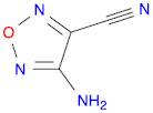 1,2,5-Oxadiazole-3-carbonitrile, 4-amino-