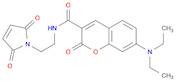 2H-1-Benzopyran-3-carboxamide, 7-(diethylamino)-N-[2-(2,5-dihydro-2,5-dioxo-1H-pyrrol-1-yl)ethyl]-…