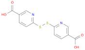 3-Pyridinecarboxylic acid, 6,6'-dithiobis-