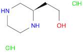 2-Piperazineethanol, hydrochloride (1:2), (2R)-