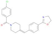 Methanone, (4-chlorophenyl)[4-[[4-(4,5-dihydro-2-oxazolyl)phenyl]methylene]-1-piperidinyl]-