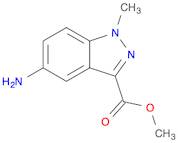 1H-Indazole-3-carboxylic acid, 5-amino-1-methyl-, methyl ester
