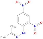 2-Propanone, 2-(2,4-dinitrophenyl)hydrazone