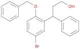 Benzenepropanol, 5-bromo-γ-phenyl-2-(phenylmethoxy)-