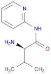 Butanamide, 2-amino-3-methyl-N-2-pyridinyl-, (2R)-