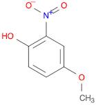 Phenol, 4-methoxy-2-nitro-
