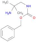 Carbamic acid, N-(2-amino-2-methylpropyl)-, phenylmethyl ester