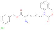 D-Lysine, N6-[(phenylmethoxy)carbonyl]-, phenylmethyl ester, hydrochloride (1:1)
