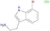1H-Indole-3-ethanamine, 7-bromo-, hydrochloride (1:1)