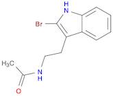 Acetamide, N-[2-(2-bromo-1H-indol-3-yl)ethyl]-
