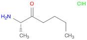 3-Heptanone, 2-amino-, hydrochloride, (S)- (9CI)