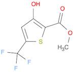 2-Thiophenecarboxylic acid, 3-hydroxy-5-(trifluoromethyl)-, methyl ester