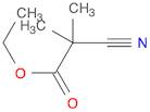 Propanoic acid, 2-cyano-2-methyl-, ethyl ester