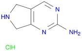 5H-Pyrrolo[3,4-d]pyrimidin-2-amine, 6,7-dihydro-, hydrochloride (1:2)