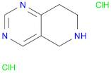 Pyrido[4,3-d]pyrimidine, 5,6,7,8-tetrahydro-, hydrochloride (1:2)