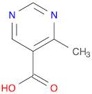 5-Pyrimidinecarboxylic acid, 4-methyl-