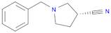 3-Pyrrolidinecarbonitrile, 1-(phenylmethyl)-, (3R)-