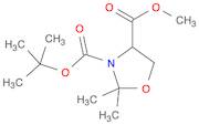 3,4-Oxazolidinedicarboxylic acid, 2,2-dimethyl-, 3-(1,1-dimethylethyl) 4-methyl ester