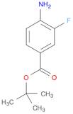 Benzoic acid, 4-amino-3-fluoro-, 1,1-dimethylethyl ester