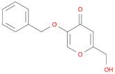 4H-Pyran-4-one, 2-(hydroxymethyl)-5-(phenylmethoxy)-