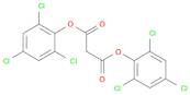 Propanedioic acid, 1,3-bis(2,4,6-trichlorophenyl) ester
