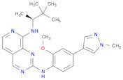 Pyrido[3,4-d]pyrimidine-2,8-diamine, N2-[2-methoxy-4-(1-methyl-1H-pyrazol-4-yl)phenyl]-N8-[(1S)-...