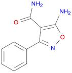 4-Isoxazolecarboxamide, 5-amino-3-phenyl-