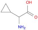 Cyclopropaneacetic acid, α-amino-